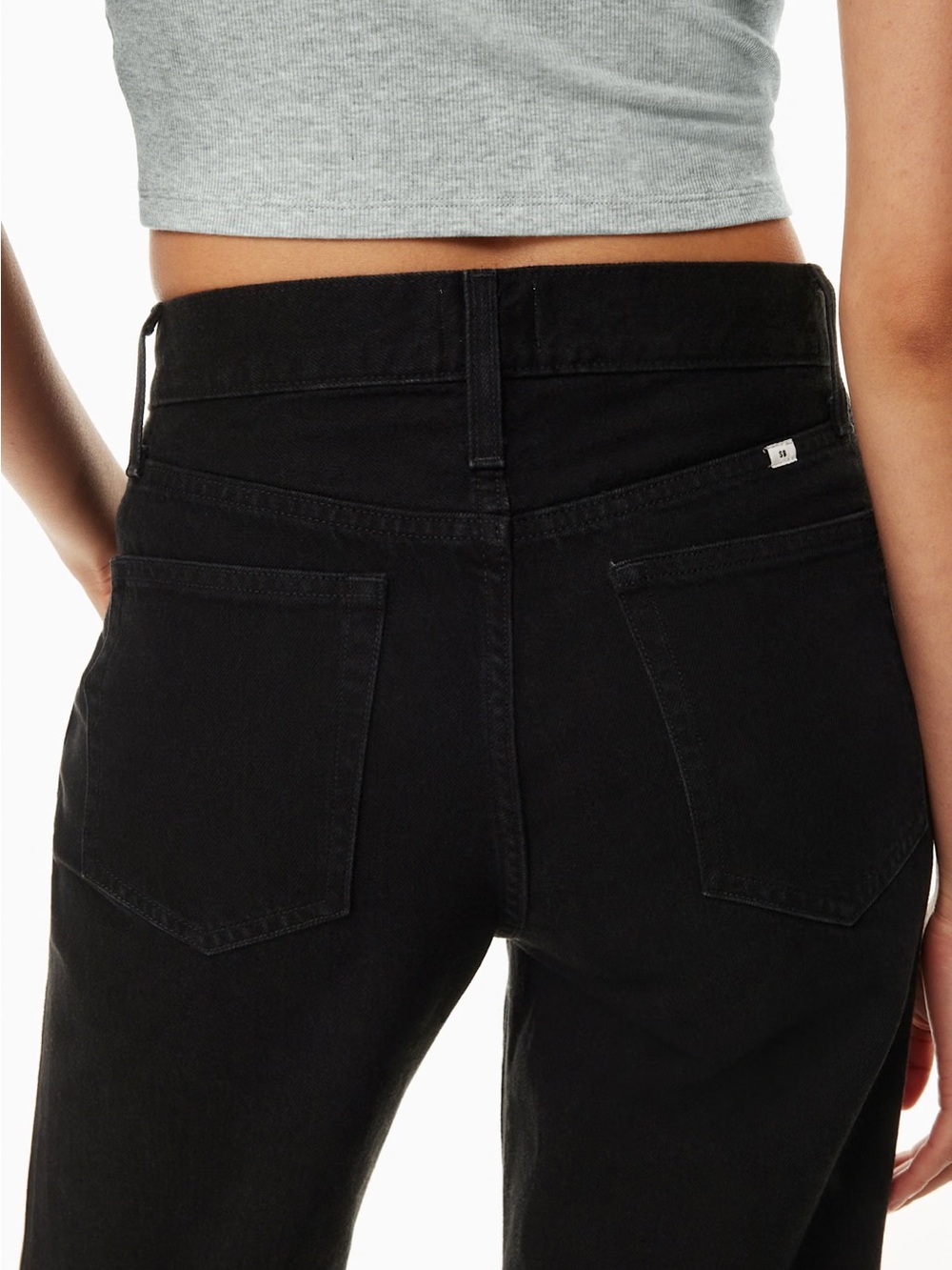 Aritzia Sunday Best Jupiter Jean Black High-rise Wide Leg - Picture 3 of 8